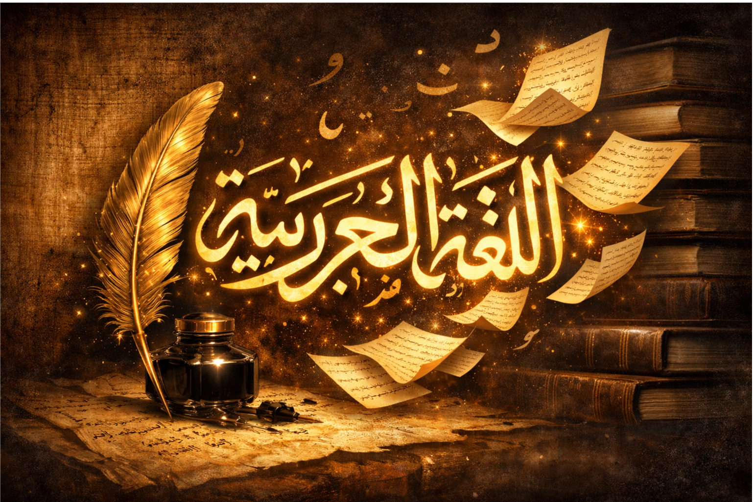 بنك اسئلة مادة اللغة العربية علي الترم الاول