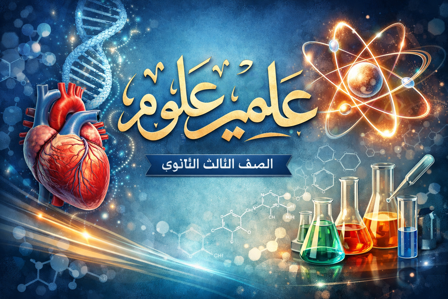 🔥 بنك امتحانات الثانوية العامة 2026 – علمي علوم